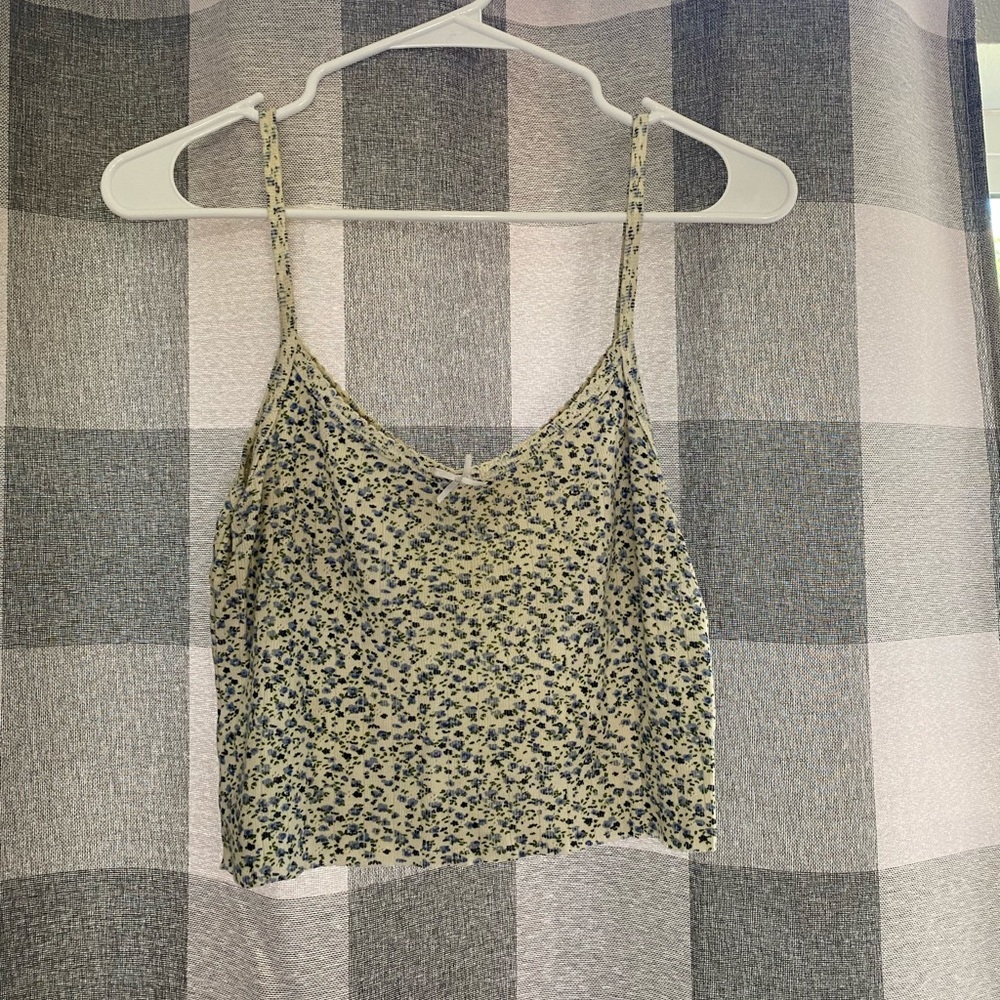 Brandy Melville Floral Tank